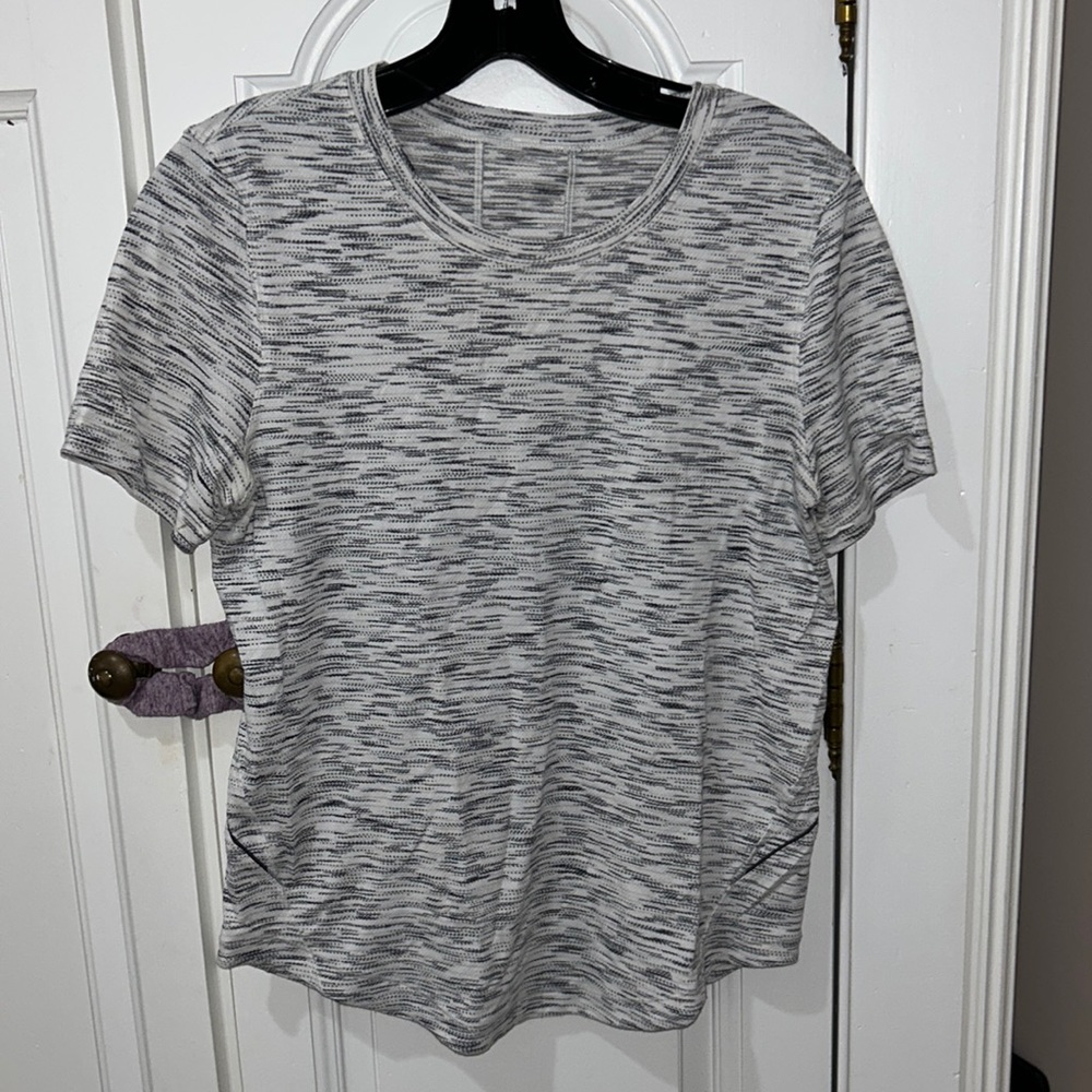 Lululemon short sleeve workout top/shirt